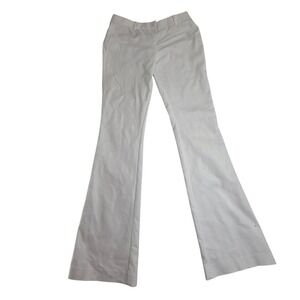 Marciano‎ White Flare Leg Trousers Size 6 Cotton Modal Stretch Dress Pants